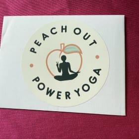 Peach Out Power Yoga Gift Card #1 item