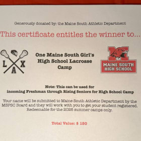 Girl's HS Lacrosse Camp #1 item