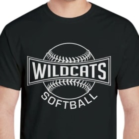 Wildcat softball Black item