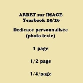 Dédicace 1 page item