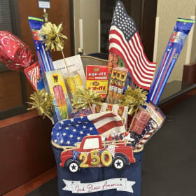 Happy 250th Birthday America Basket item