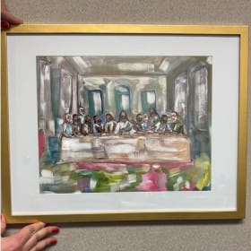 The Last Supper Painting item