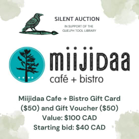 Miijidaa Cafe and Bistro Gift Cards item