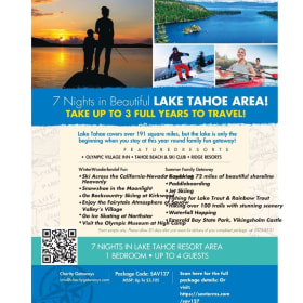 Lake Tahoe Getaway item