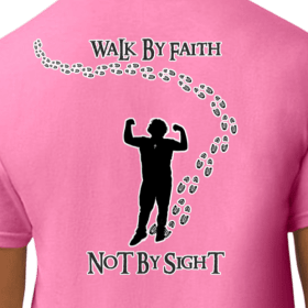 Pink T-Shirt XXL-5X Walk by Faith item