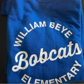 Adult Blue Circle Logo Crewneck Sweatshirt: AXXL item