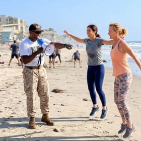 Beach PT with the Commandant item