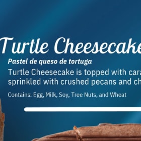 Turtle Cheesecake item