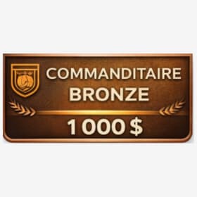 Commanditaire Bronze / 6 mois item