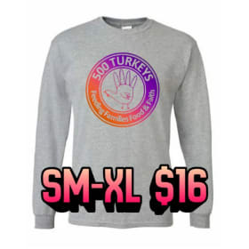 Long Sleeve T-shirt- Size Large item