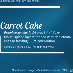 Carrot Cake item