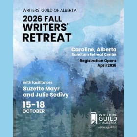 Writers' Guild of Alberta Fall 2026 Retreat Pass item