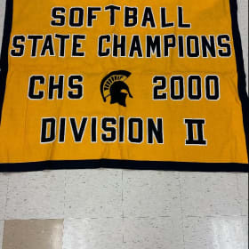 2000 Softball State Champions Banner item
