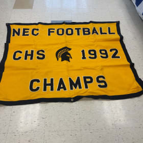 1992 Football NEC Champs Banner item