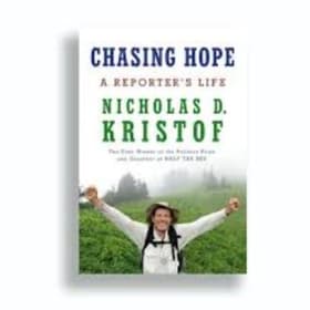 Signed copy of Chasing Hope by Nicholas Kristof item