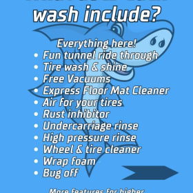 6 Months Of Free Car Washes item