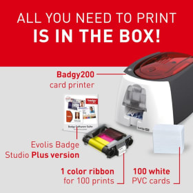 Badgy200 Plastic Card Printer item