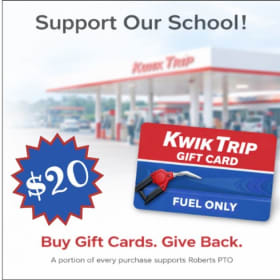 $20 Fuel Gift Card (Kwik Trip) item
