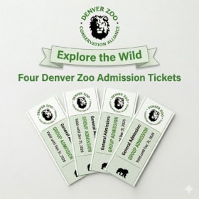 Photo of 12. Explore the Wild: Four (4) Denver Zoo Admission Tickets