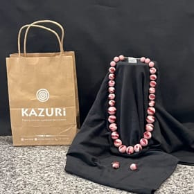 Pink Kazuri set item