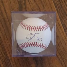 C.J. Kayfus Signed Baseball item