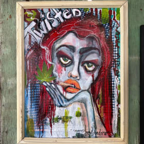 Artist Cheryl Andrews @kittykat5150 Twisted item