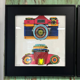 Artist Scott Templeton “Uncle Alex’s Contaflex” item