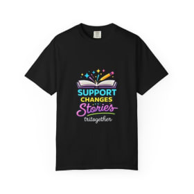 Unisex Champion T-Shirt – "Support Changes Stories" item