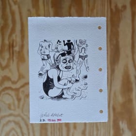 Illustration originale de Julie Doucet 1 item