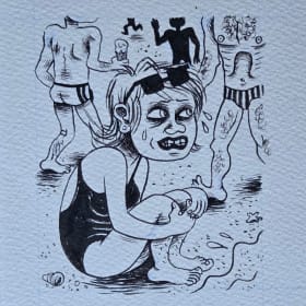 Illustration originale de Julie Doucet 1 item