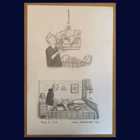 Planche originale de Michel Rabagliati 1 item