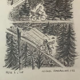 Planche originale de Michel Rabagliati 2 item