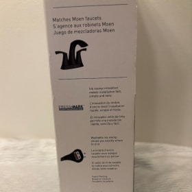 Moen Lindor Chrome pivoting paper holder item
