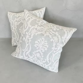 Pair of Lili Alessandra Louie Square Pillows  22” item