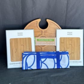 Lot #175 Sunset Picnic for Two Blue item