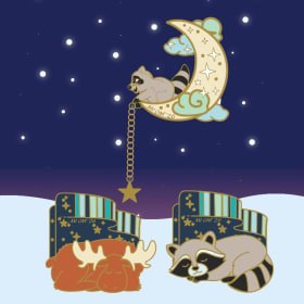 2026 Night Sky Trading Pin Set item