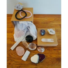 Stones + Jewelry + Candle by Seed to Star item