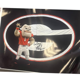 Kirby Smart Autographed UGA Poster (being framed) item