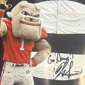 Kirby Smart Autographed UGA Poster (being framed) item