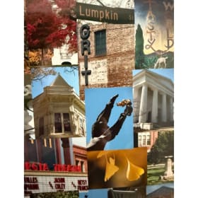 Own a Snapshot of Athens History - Framed Sally Ross Collage item