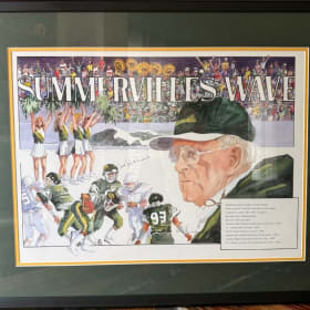 Framed & signed Mckissick artwork item