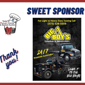 Sweet Sponsor - Big Boy's Towing item