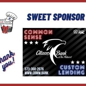 Sweet Sponsor - Citizens Bank of the Midwest item