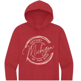 MI OM Hooded Sweatshirt in Classic Red item