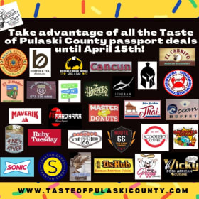 Taste of Pulaski County Passport Ad item
