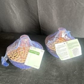 Lot #215 Copper Glow Tabletop Torch Set item