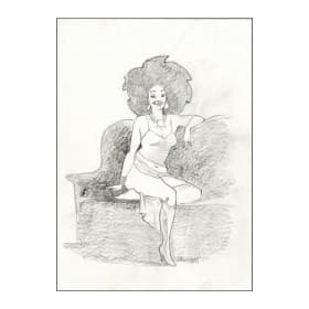Illustration originale de Julie Rocheleau - Long Jane item