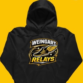 Large Black Cotton Hoodie item