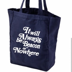 Beacon or Nowhere Shopper MEDIUM - Navy Blue item