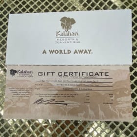3. 2 Night Stay at Kalahari Resort with 4 Waterpark Passes item